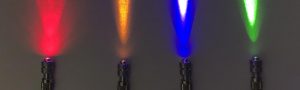 Four colors of laser treatment